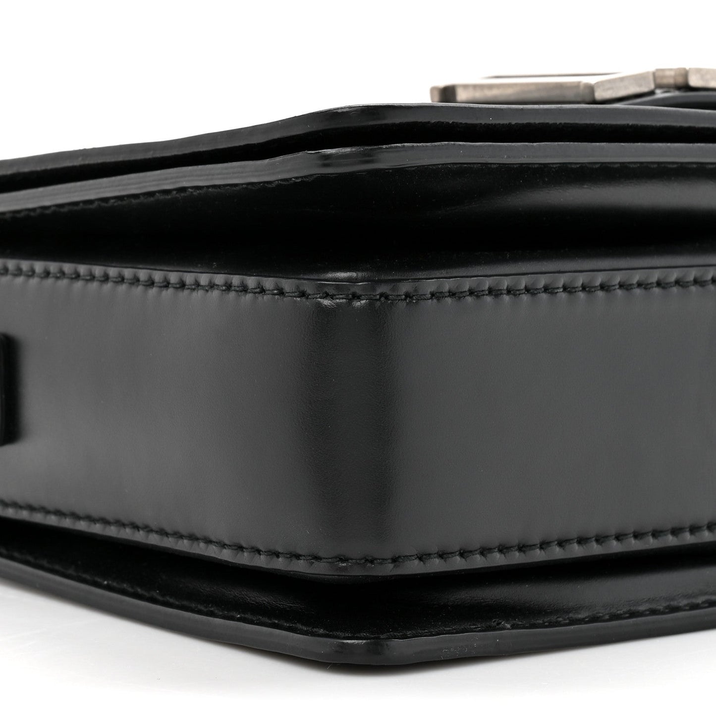 Christian Dior Smooth Calfskin Dio(r)evolution Flap Bag Black
