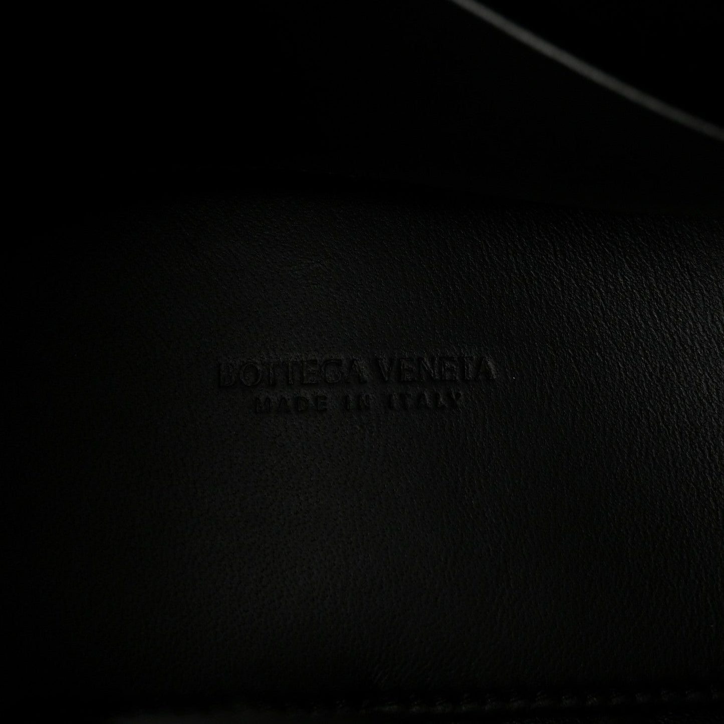 Bottega Veneta Nappa Intrecciato Small Andiamo Shoulder Bag Black