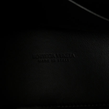 Bottega Veneta Nappa Intrecciato Small Andiamo Shoulder Bag Black