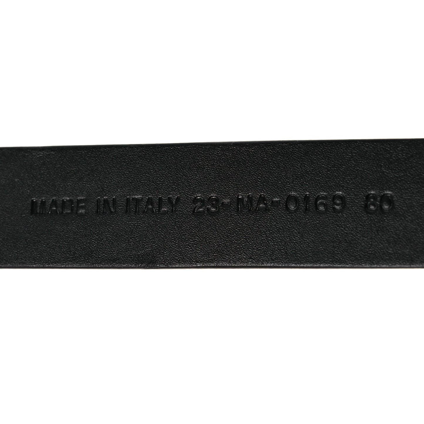 Christian Dior Calfskin Saddle Belt 80 32 Black