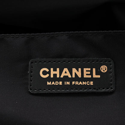 Chanel Nylon Travel Briefcase Black