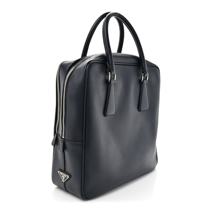Prada Saffiano Travel Briefcase Baltico
