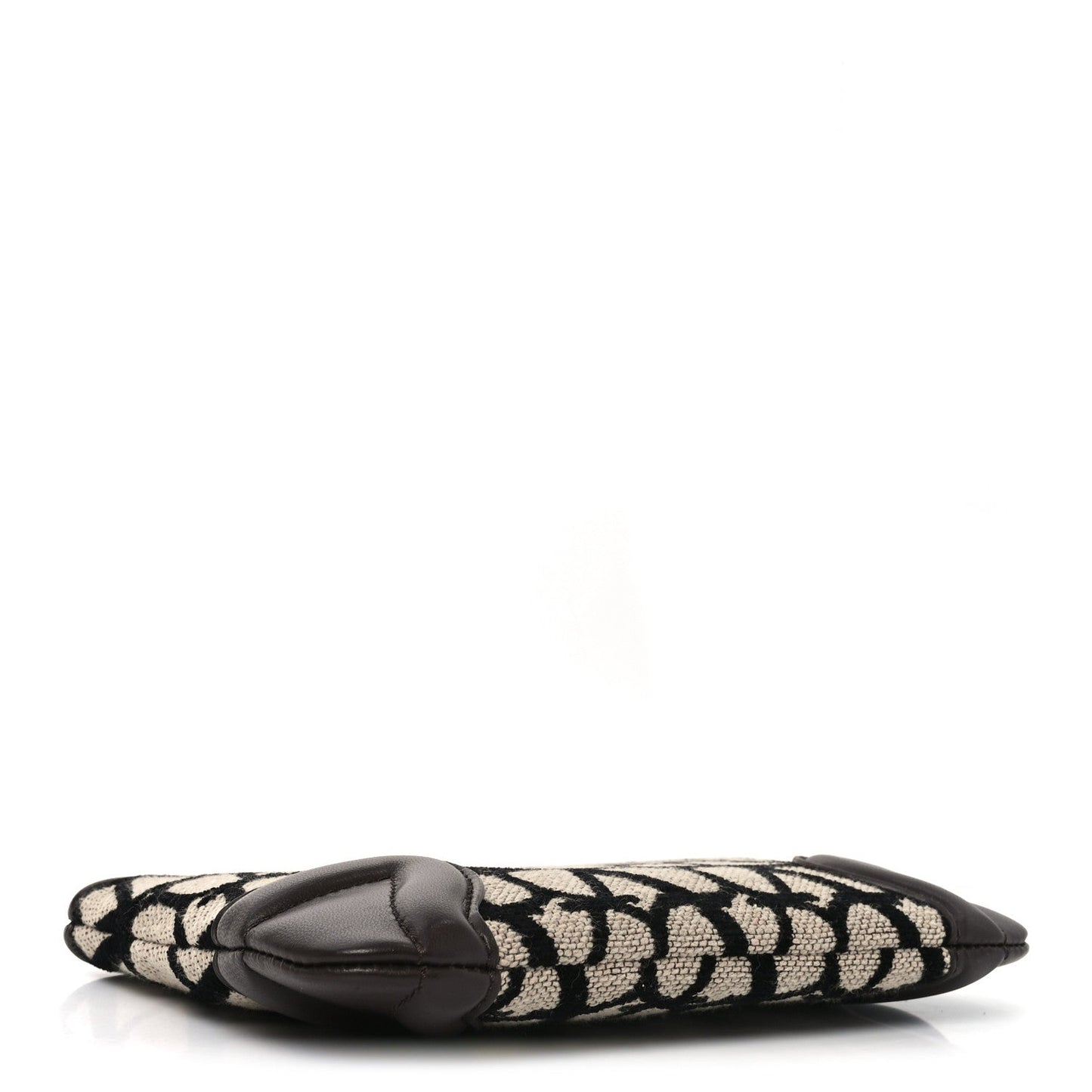 Valentino Garavani Toile Iconographe Pouch Naturale Black Fondant