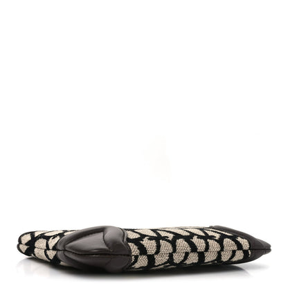 Valentino Garavani Toile Iconographe Pouch Naturale Black Fondant