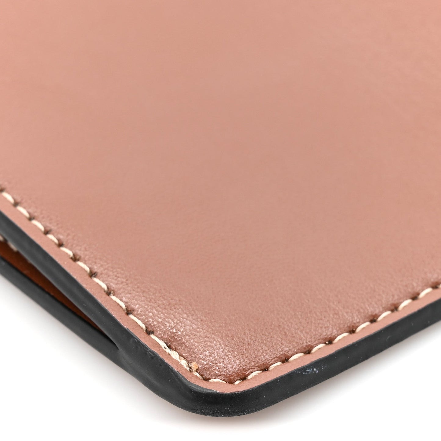 Celine Calfskin Phone Pouch With Flap Tan