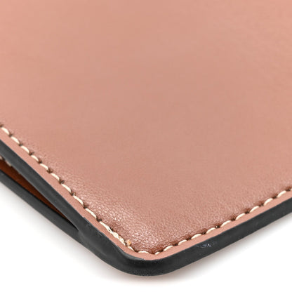 Celine Calfskin Phone Pouch With Flap Tan