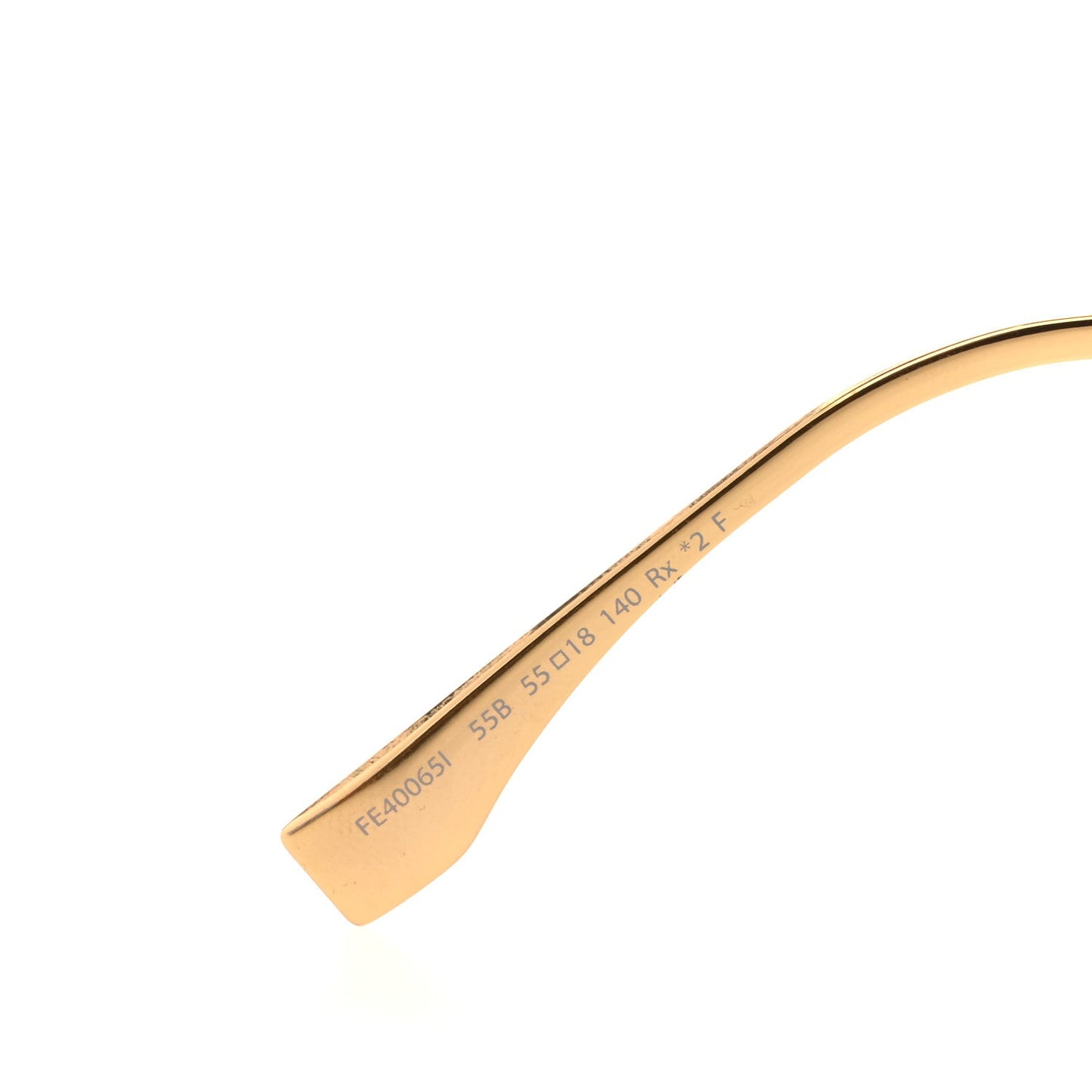 Fendi Acetate Fendigraphy Sunglasses FE40065I Tortoise