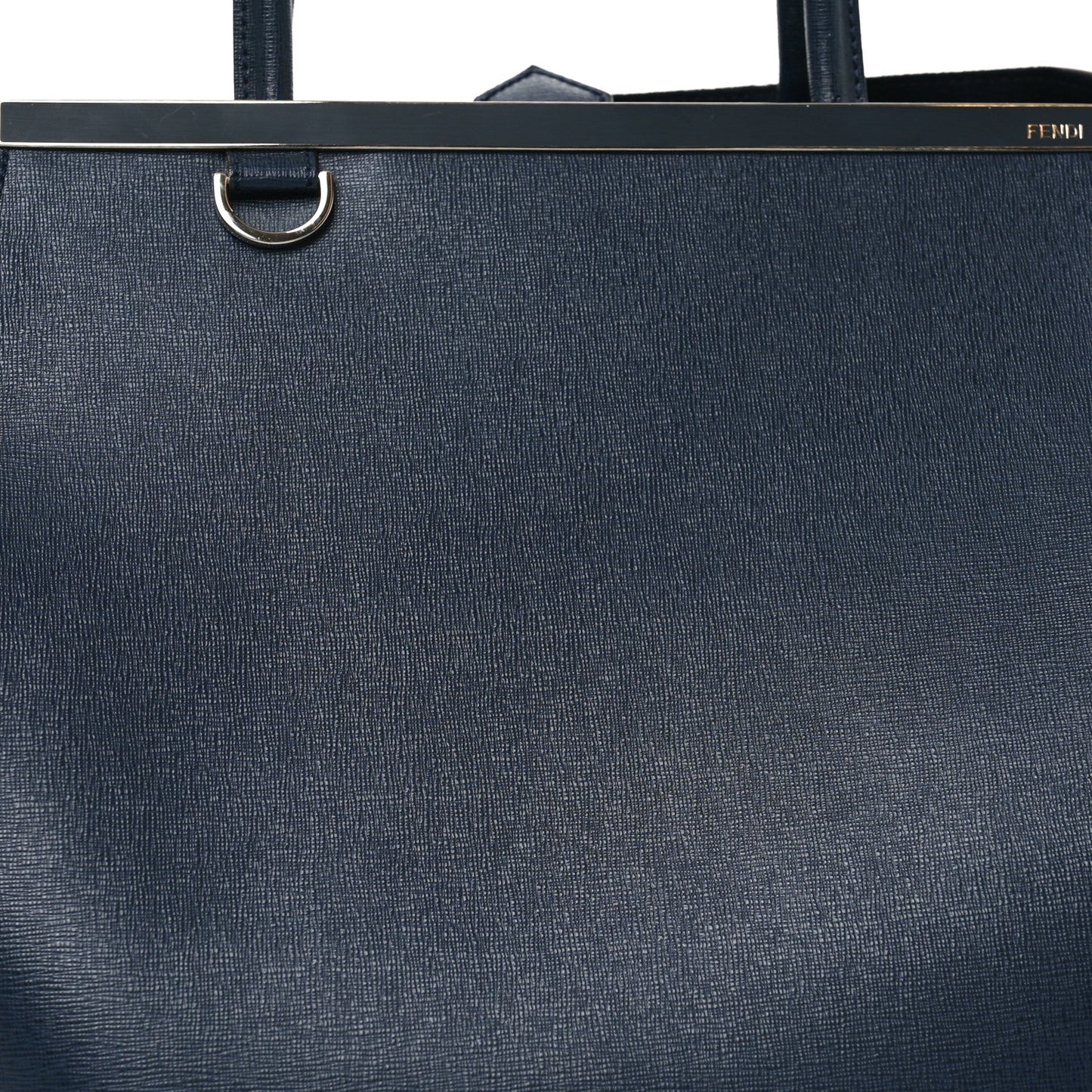 Fendi Vitello Elite Large 2Jours Tote Ametista