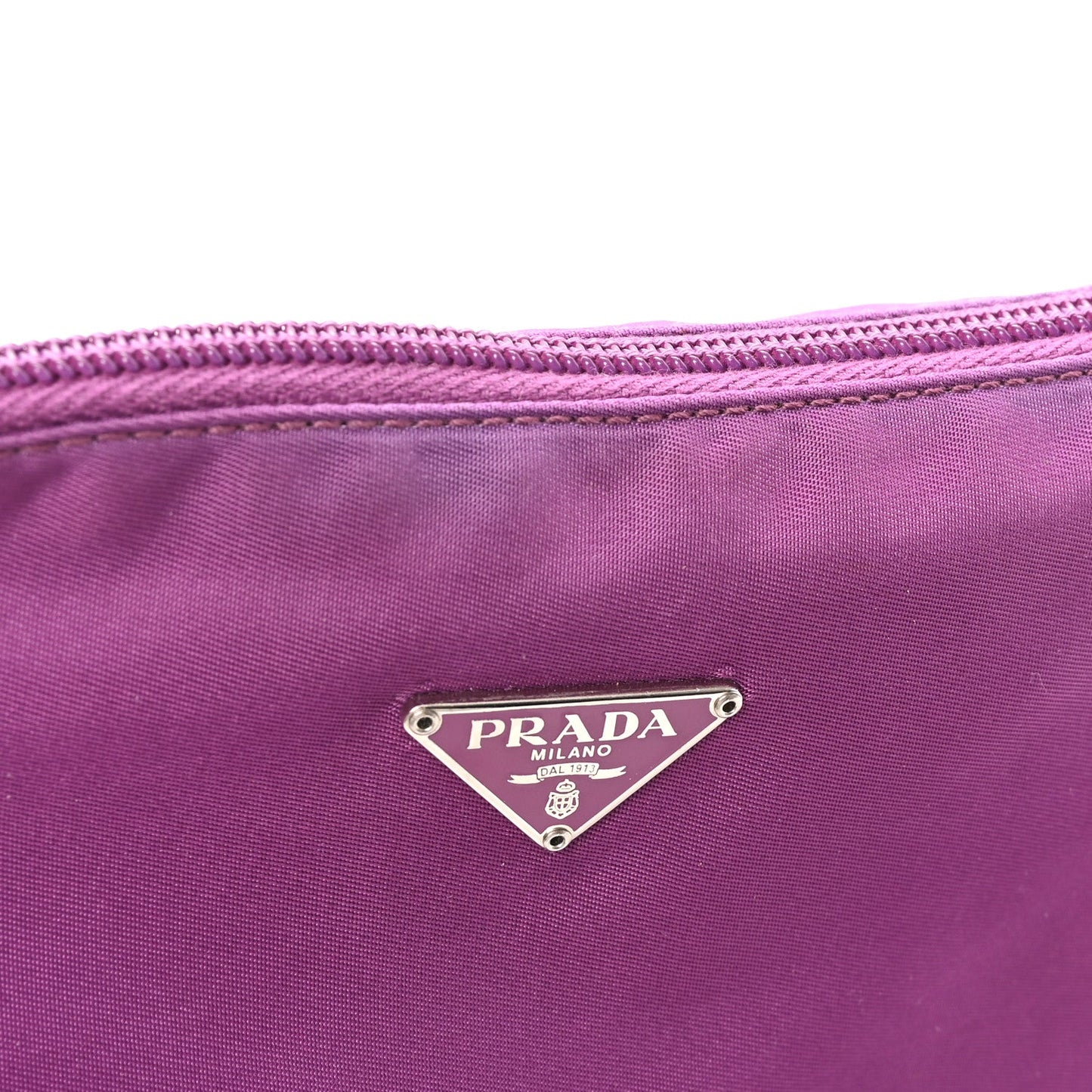 Prada Tessuto Nylon Sport Pochette Malva