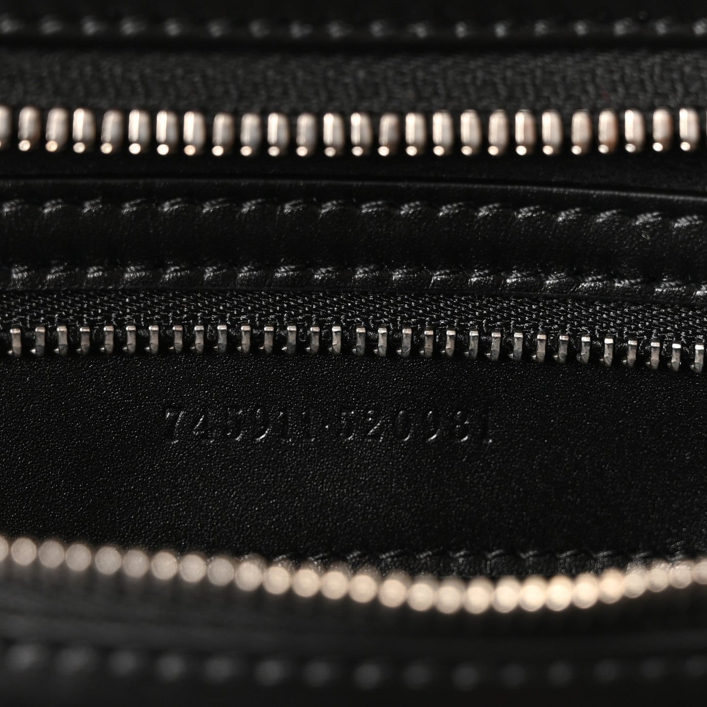 Gucci Calfskin Petite GG Medium Tote Bag Black