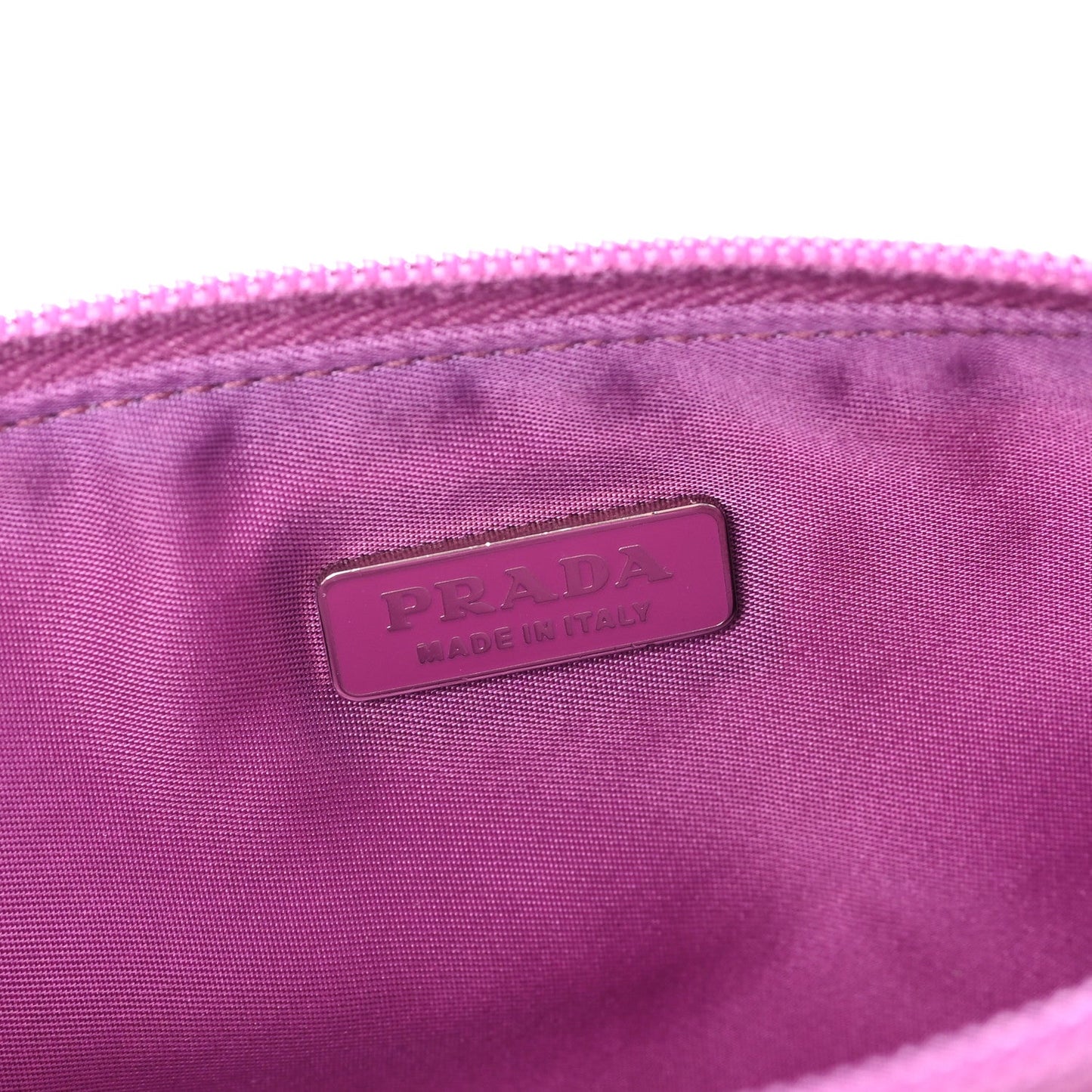 Prada Tessuto Nylon Sport Pochette Malva