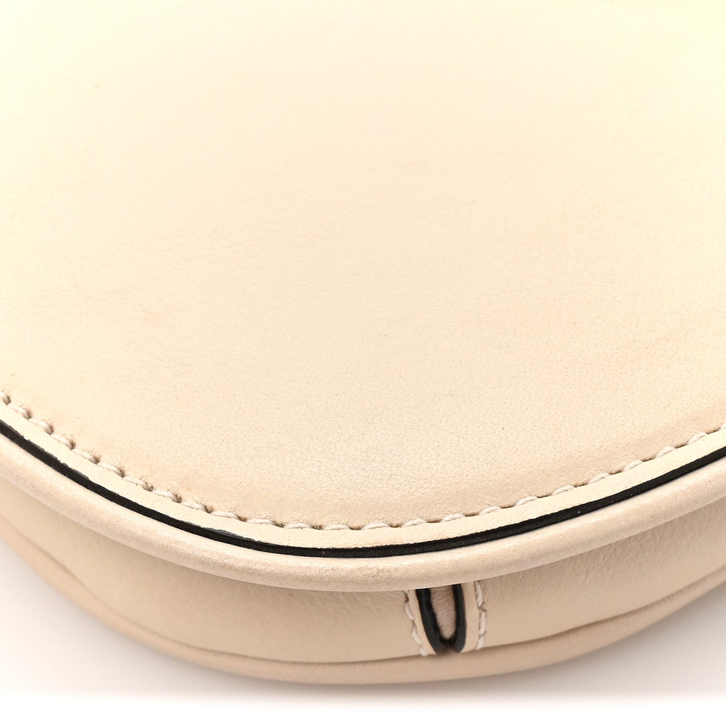 Gucci Roxy Calfskin Blondie Chain Shoulder Flap Bag Mystic White