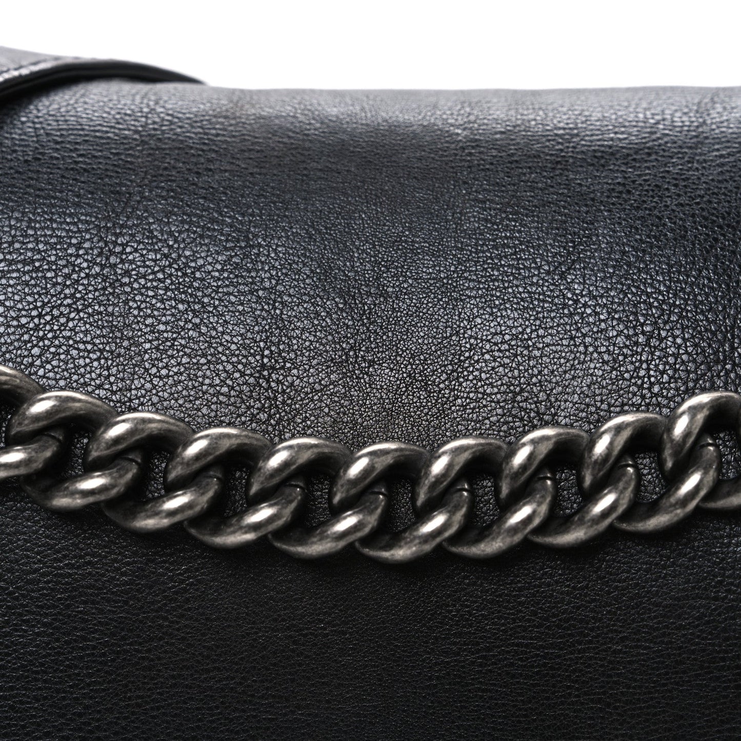 Chanel Calfskin Large Boy Reverso Flap Black