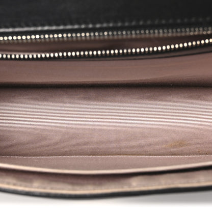 Christian Dior Lambskin Medium Diorama Flap Bag Black