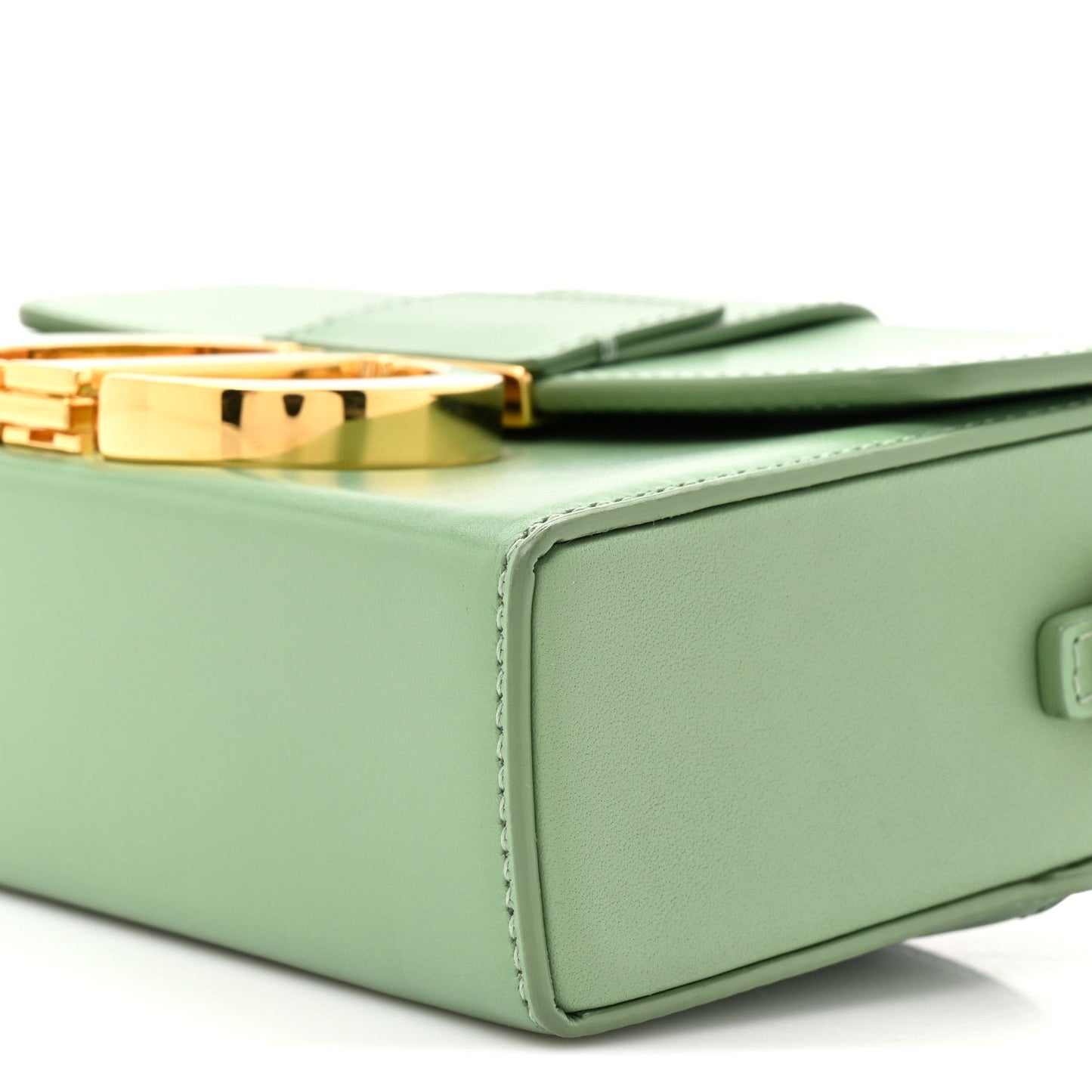 Christian Dior Box Calfskin 30 Montaigne Box Bag Mint Green