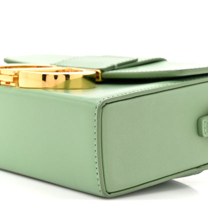 Christian Dior Box Calfskin 30 Montaigne Box Bag Mint Green