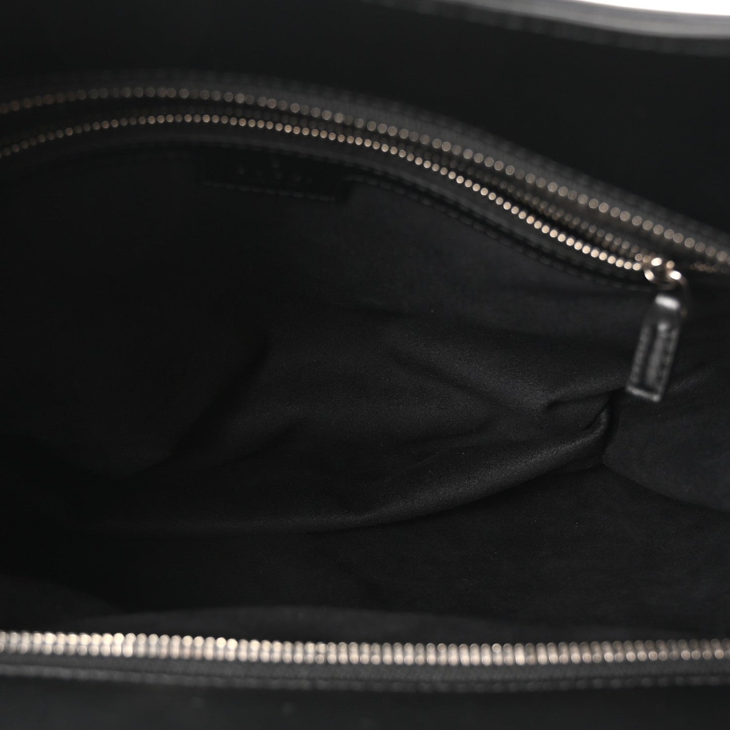 Gucci Calfskin Petite GG Medium Tote Bag Black