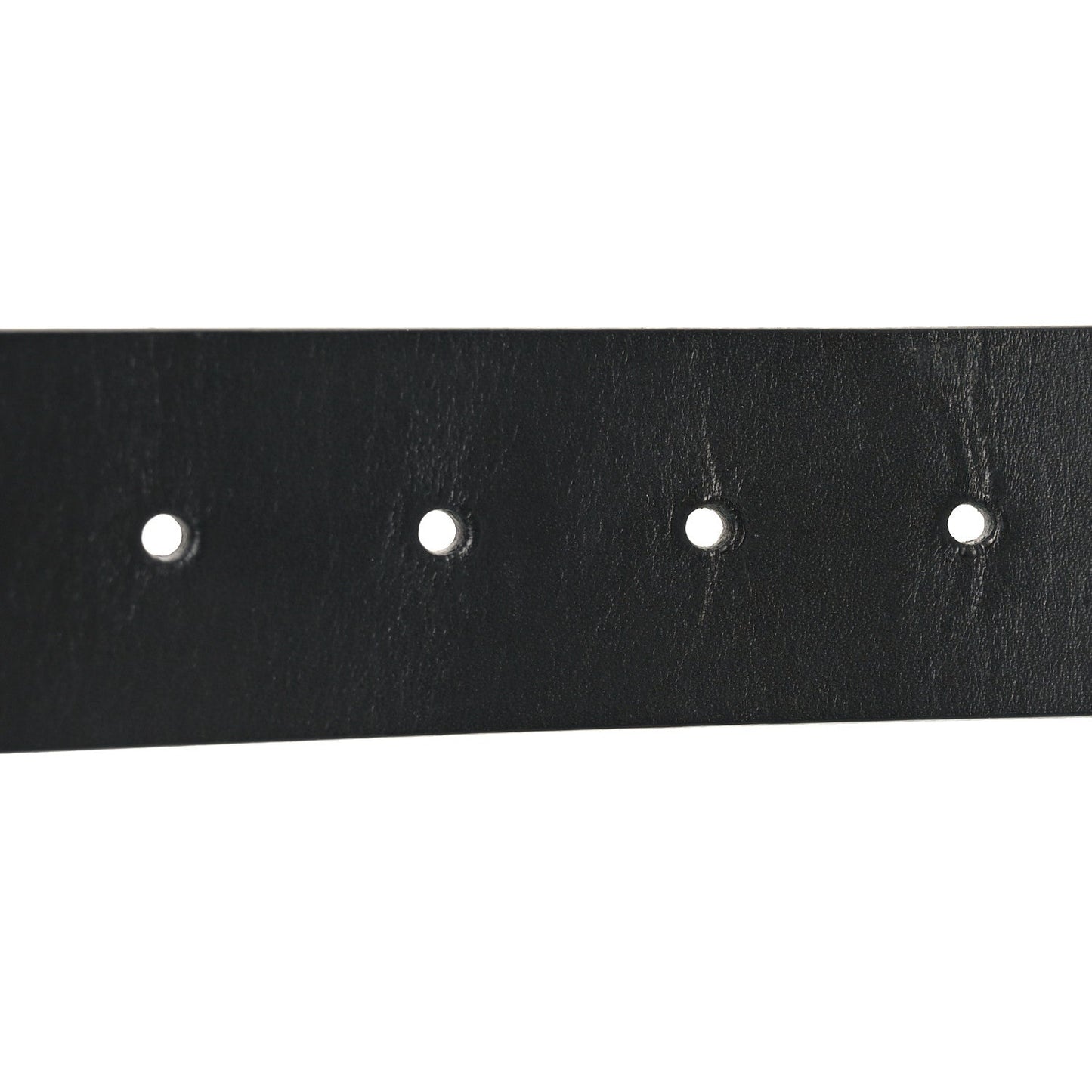 Gucci Selleria Calfskin Monochrome Interlocking G 37mm Belt 80 32 Black