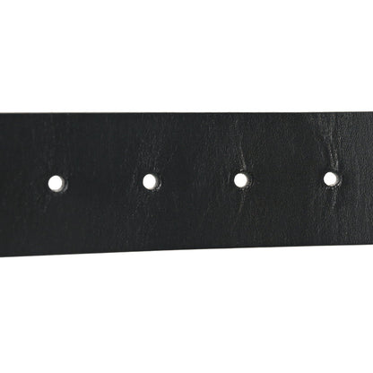 Gucci Selleria Calfskin Monochrome Interlocking G 37mm Belt 80 32 Black